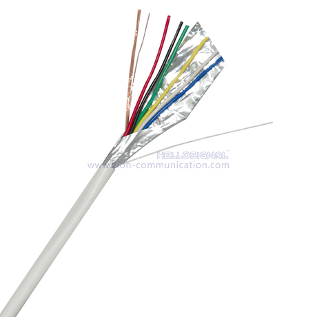 2 Metres Brown Alarm Cable Unscreened  12 cores x 7/0.2  .