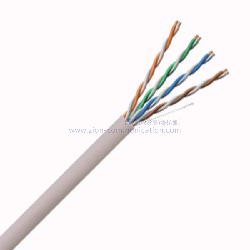 U/UTP CAT 5E 4PR 24AWG PVC CMR Ethernet Network Cable from China ...