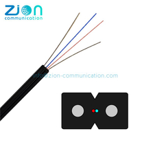 GJXH Steel Wire Strength Member 2.0*3.0 LSZH Bow-type Drop Cable
