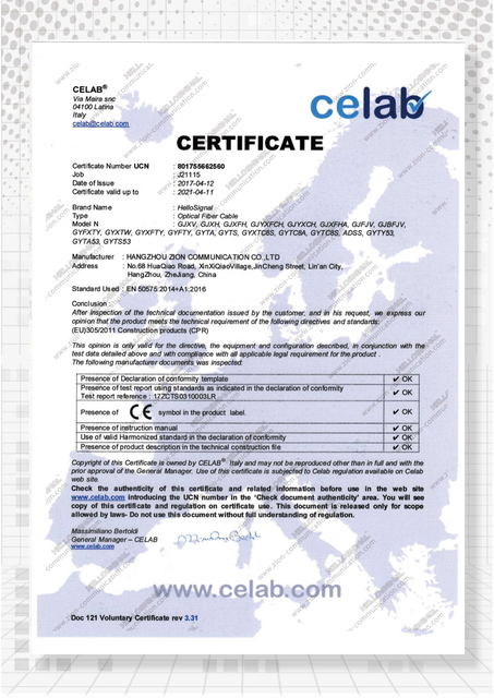 CPR_ZionCommunication_Optical-fiber-cable