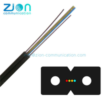 GJXFDH / GJXDH Ribbon Fibers 2.0*4.0 LSZH Drop Cable