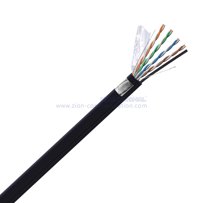 F/UTP CAT 5E Twisted Pair Steel Messenger Cable Buy f/utp cable